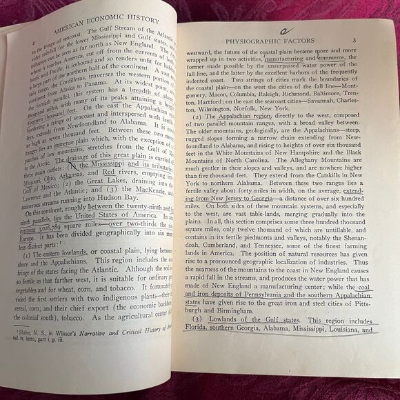 1924 Vintage Book: American Economic History by Harold Underwood Faulkner - Picture 5 of 12